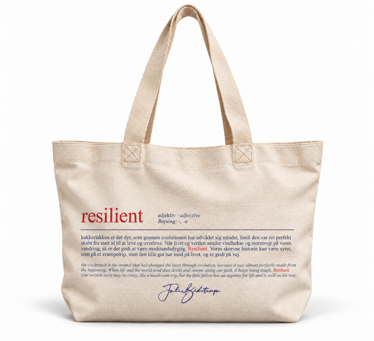 Resilient - totebag