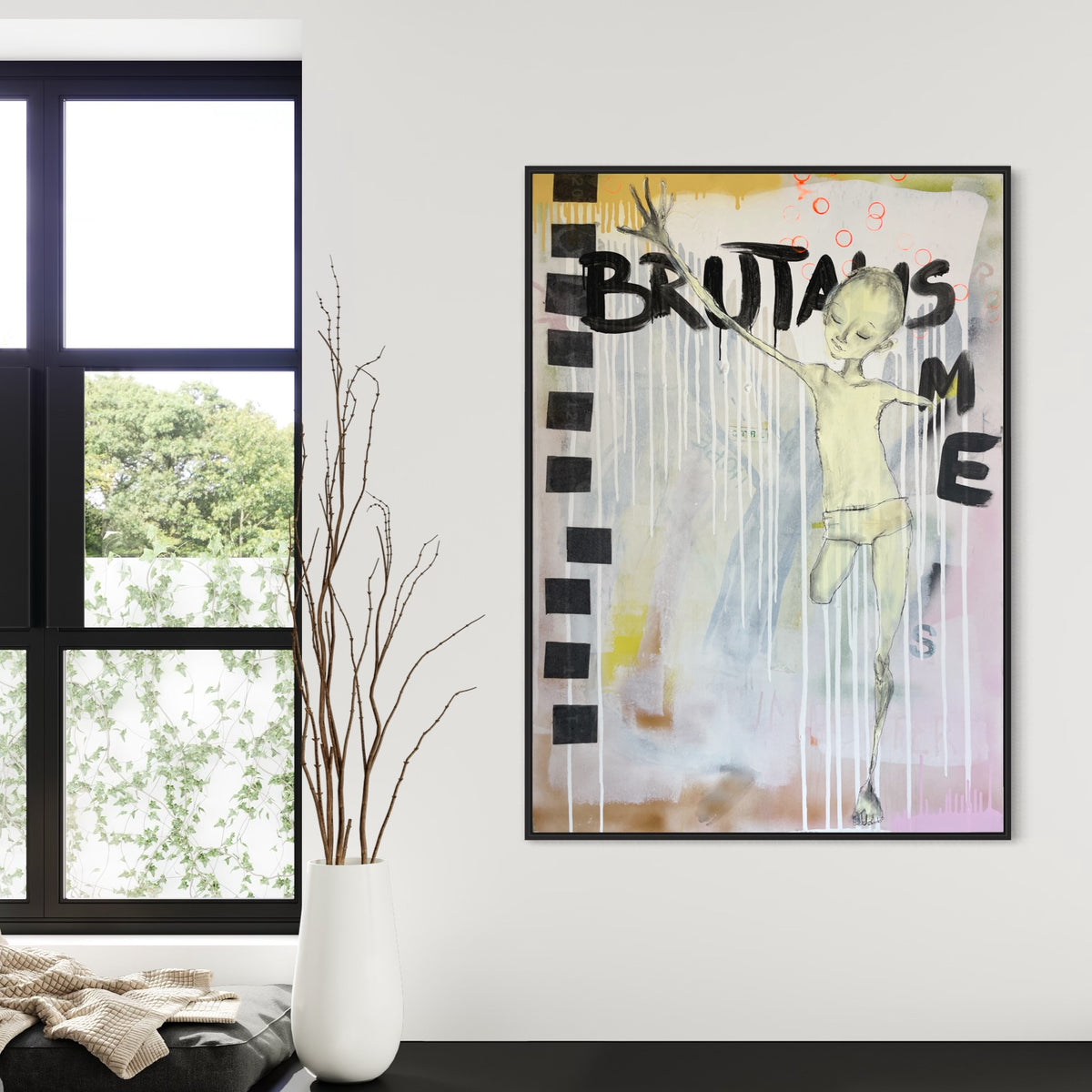 (SOLGT) Du kom med alt det, der var dig, 100x140