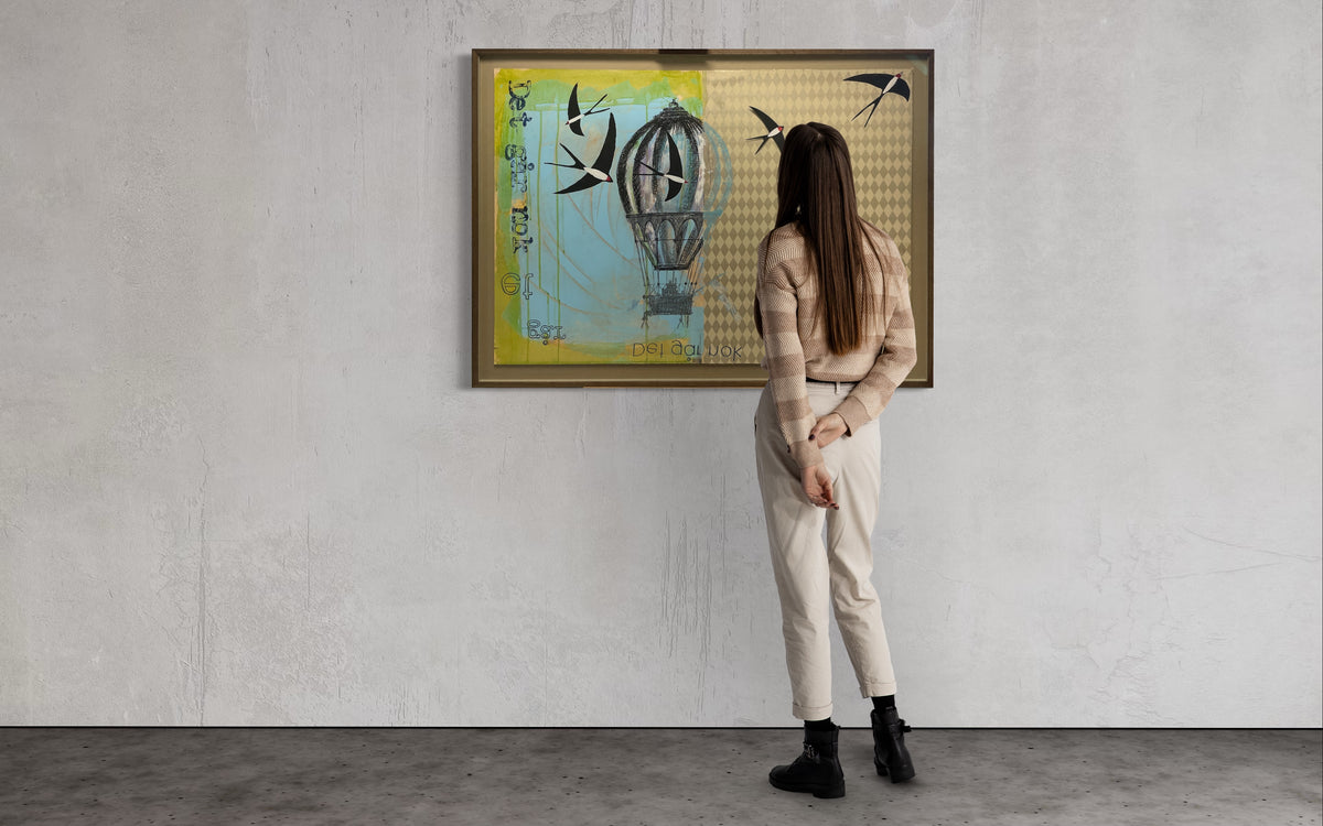 De Fire svaler, 112x83 cm