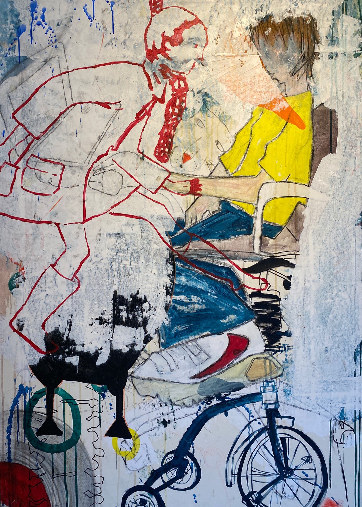 (SOLGT) UNGDOM, 100x140 cm