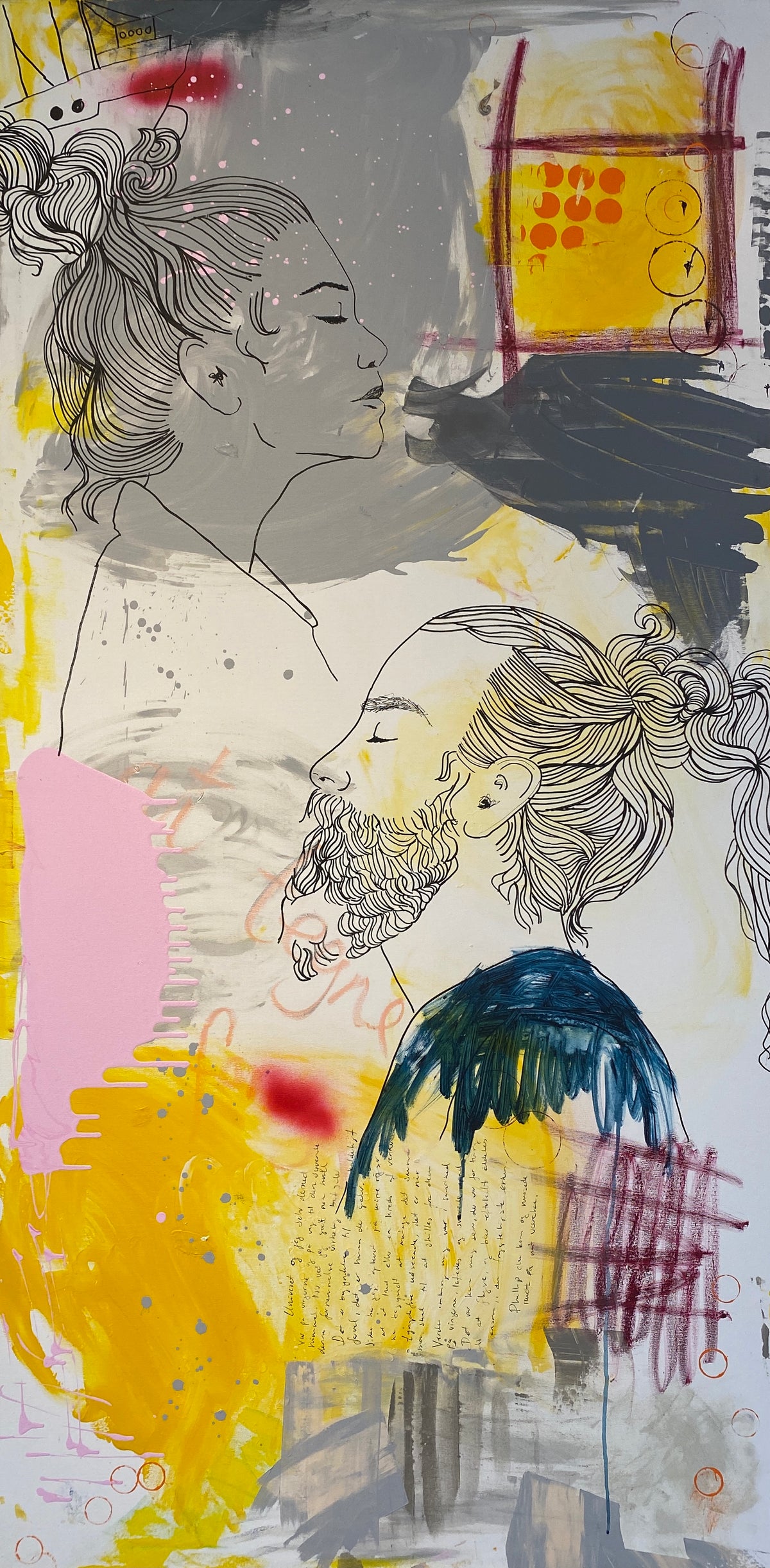 (SOLGT) TANGLED, 100x200 cm