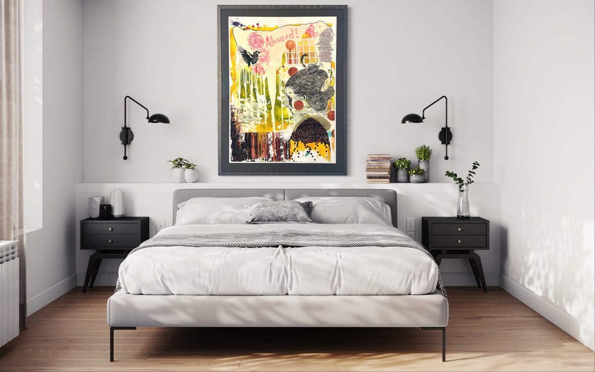 (SOLGT) SAMURAI, 97x127 cm