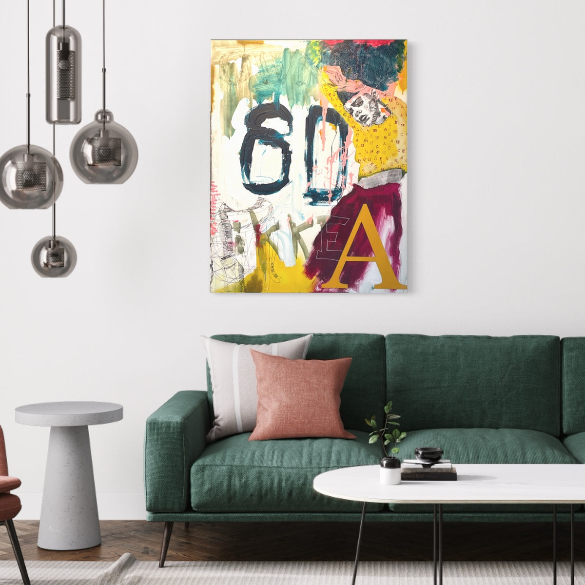 NOIR, 80x100 cm