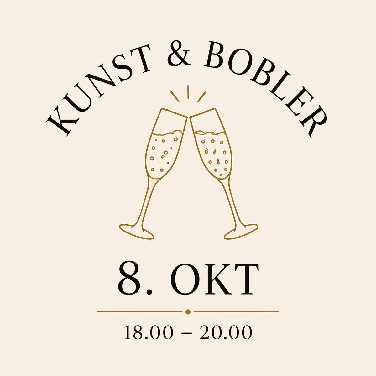 8. Okt - KUNST & BOBLER