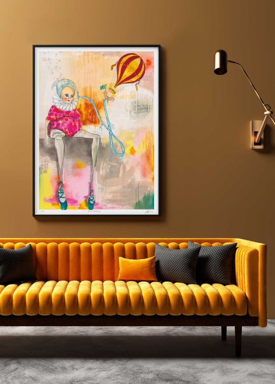 Still standing - Giclée, indrammet 110x150 cm