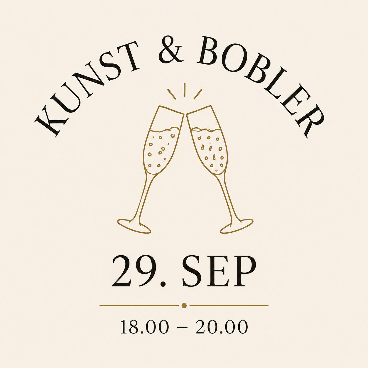 29. SEP - KUNST & BOBLER