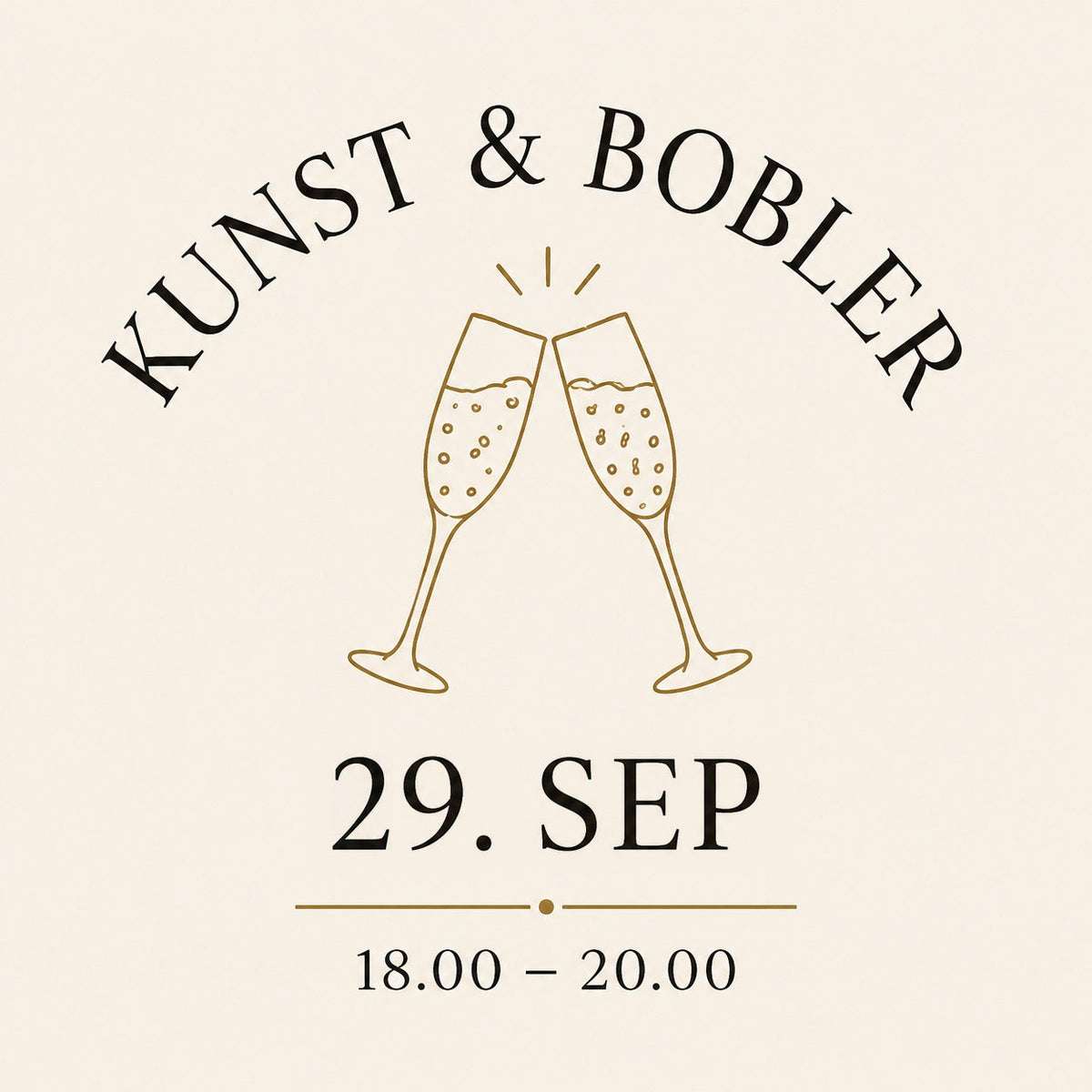 29. SEP - KUNST & BOBLER