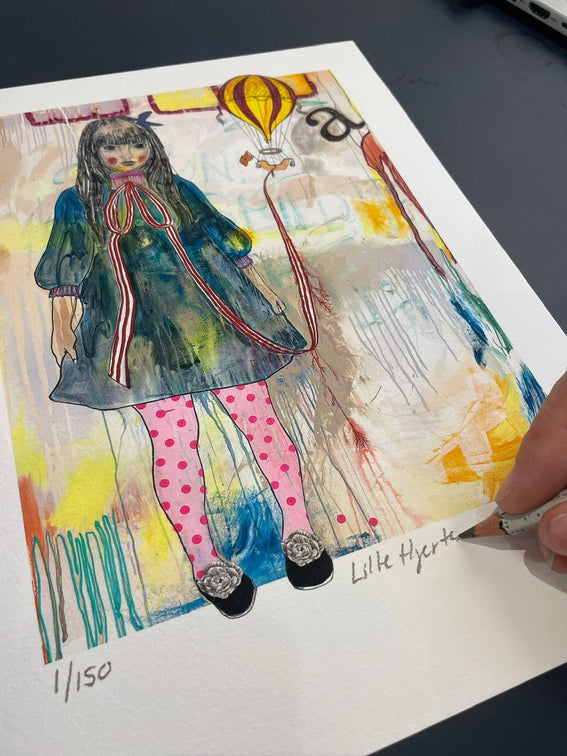 LILLE HJERTE, Årsgiclée 2022 (22 x 30cm)
