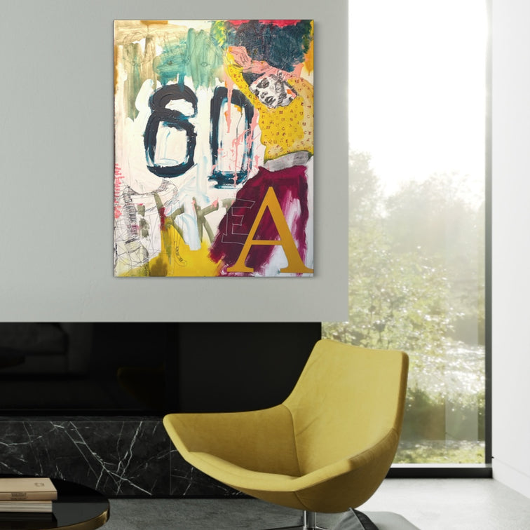 NOIR, 80x100 cm