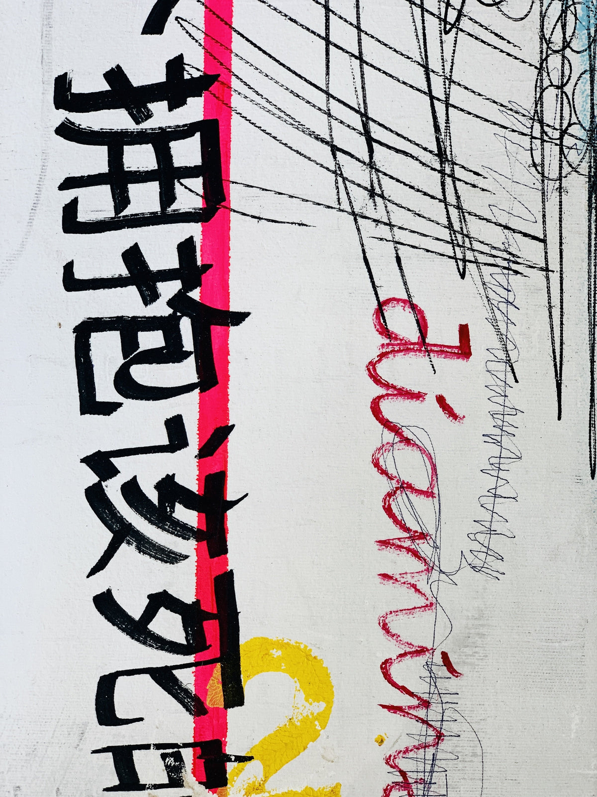Give Me a Hug Goddammit - Original, 60x80 cm
