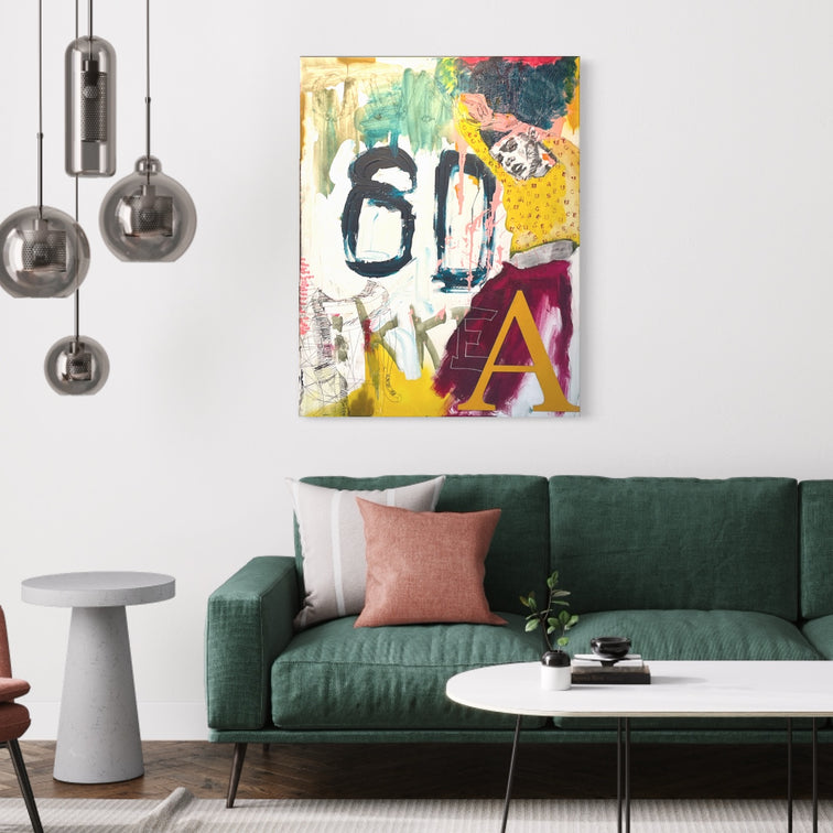 NOIR, 80x100 cm